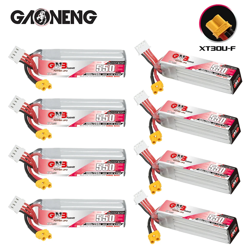 Drone Battery Lipo - GNB HV 11,4 V 550 mAh