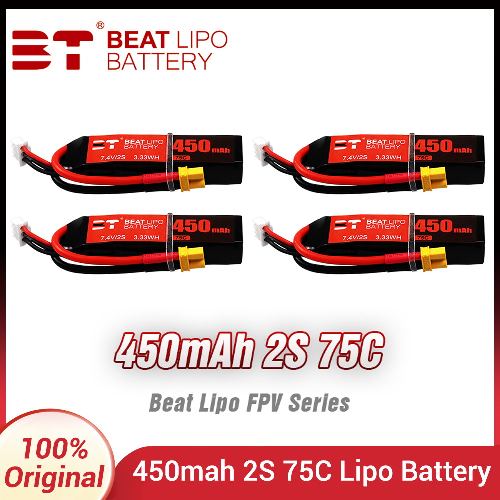 Drone Battery Li-Ion - BEAT 2S 7,4 V 450 mAh