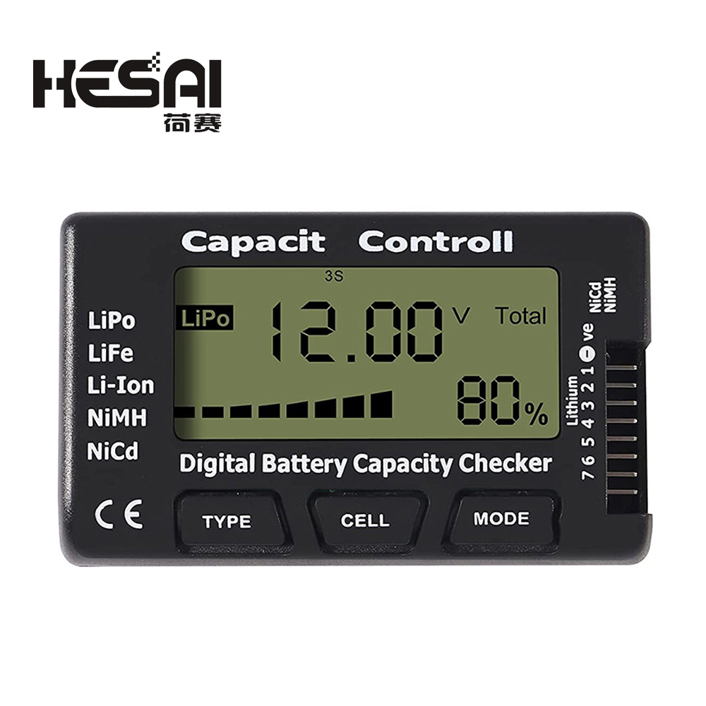 Drone Battery Alarm - RC Cellmeter8 Cellmeter7 Digitaler Batteriekapazitätsprüfer LiPo
