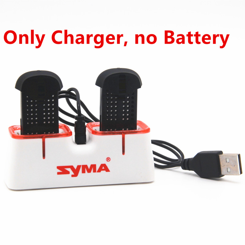 Drone Battery Charger - Dual-USB-Schnellladegerät für Syma X22 X22W Drohnenbatterien