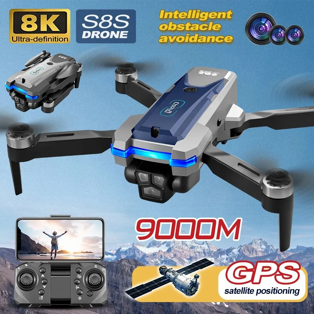 Drone Battery Box - S8s gps drohne 5g wifi 8k