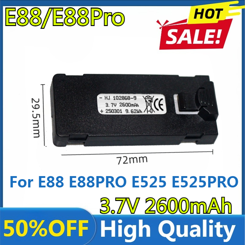 E88 Batterie 3,7 V 2600 mAh Fü – Drone Battery Balance Charger Bewertung und Preis