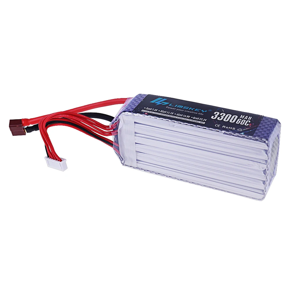 Brandneuer 3300mAh 22,2V 60C 6 – Drone Battery 6S Bewertung und Preis