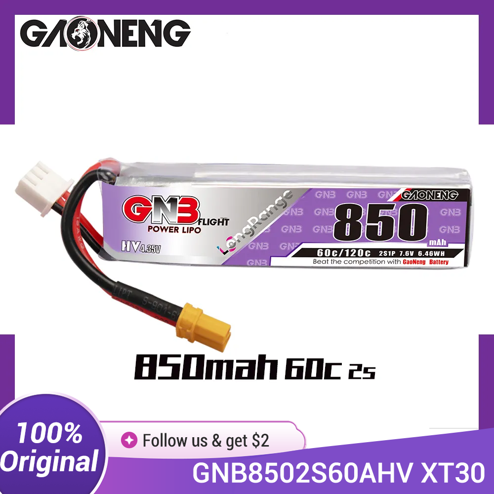 GAONENG GNB LiPo-Akku 850 mAh  – Drone Battery Li-Ion Bewertung und Preis