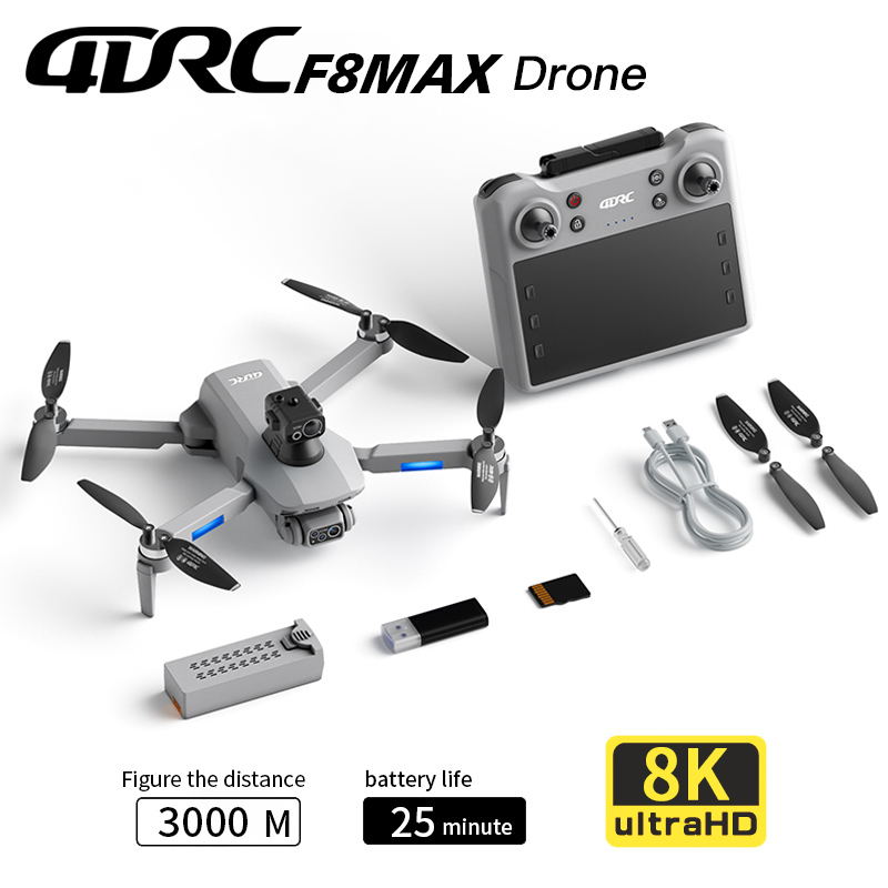 F8 MAX GPS-Drohne, professione – Drone Battery Box Bewertung und Preis