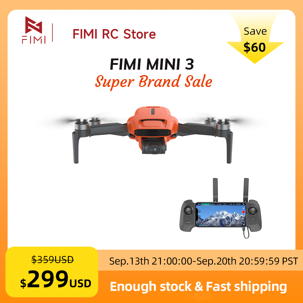 FIMI MINI 3 Kamera-Drohne 4K 6 – Drone Battery Li-Ion Bewertung und Preis