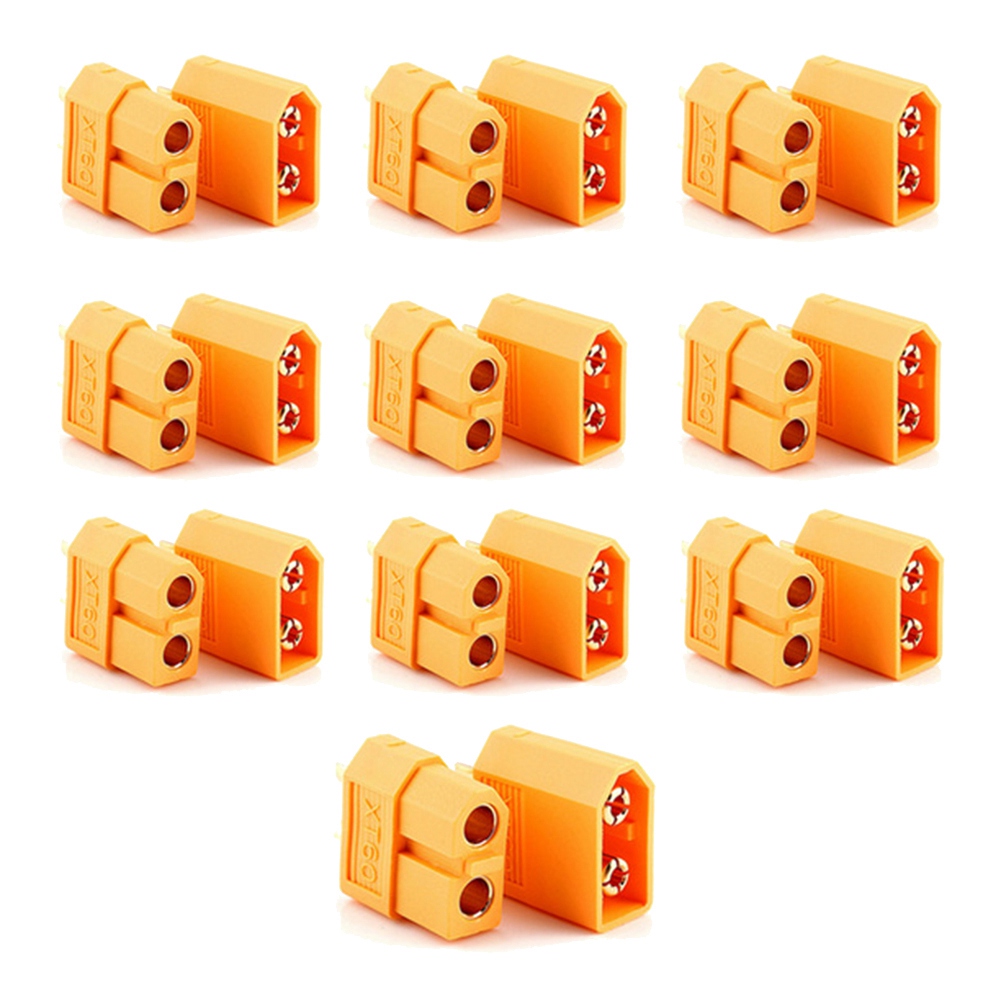T34C 10 Paar XT-60 Stecker-Buc – Drone Battery Connector Bewertung und Preis